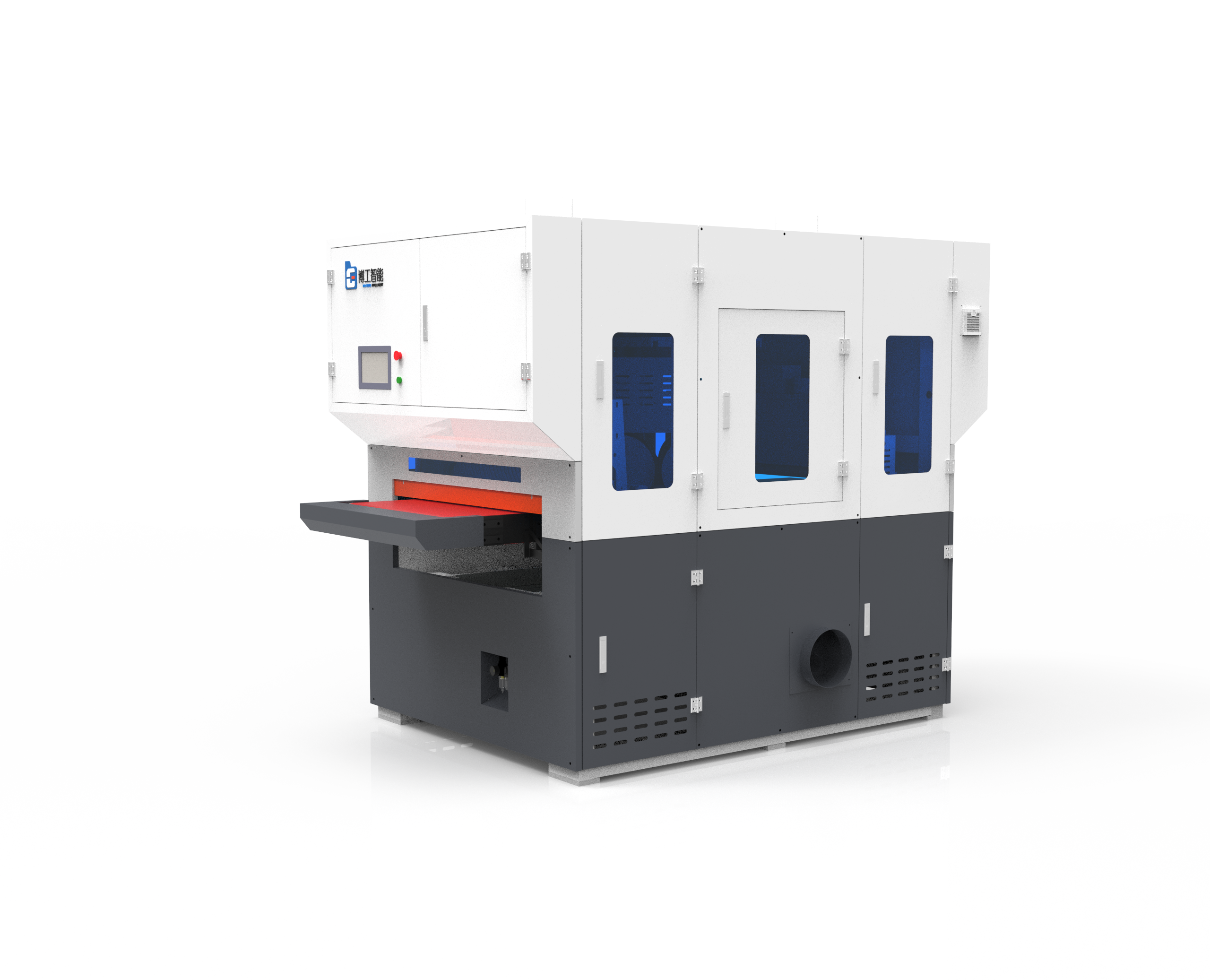 BOGONG industrial sheet metal deburring machine