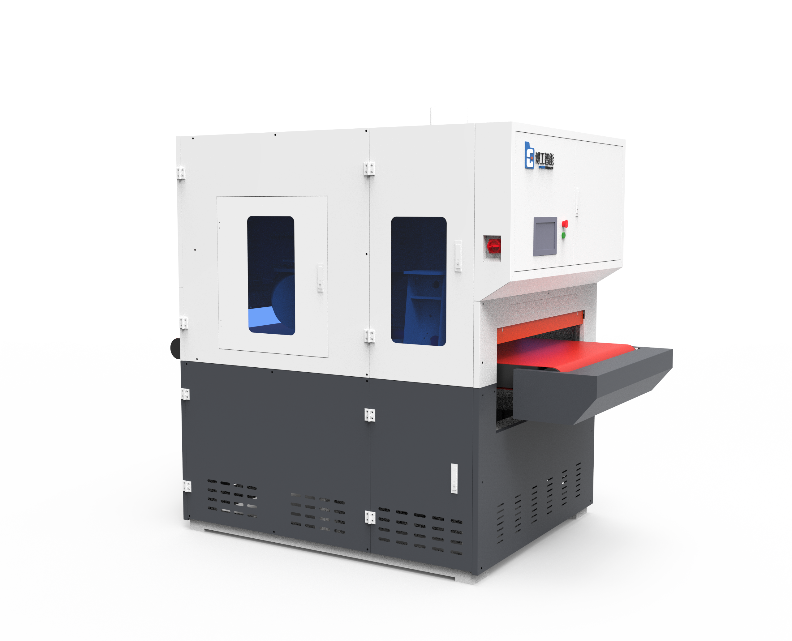 BG-L/S-M/VSA-BR Brush Deburring and Edge Rounding Machine