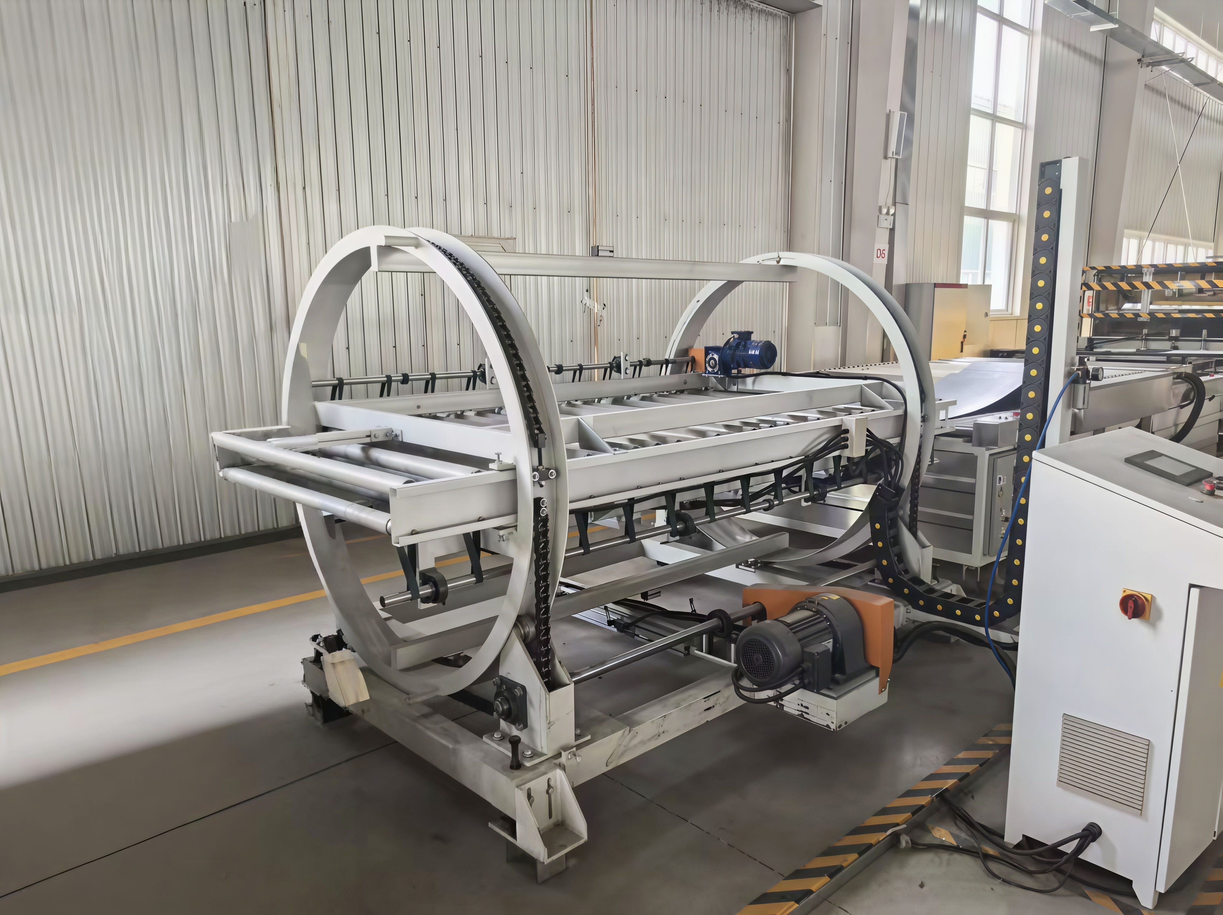 Sheet Metal Tipping Machine for Finishing Lines