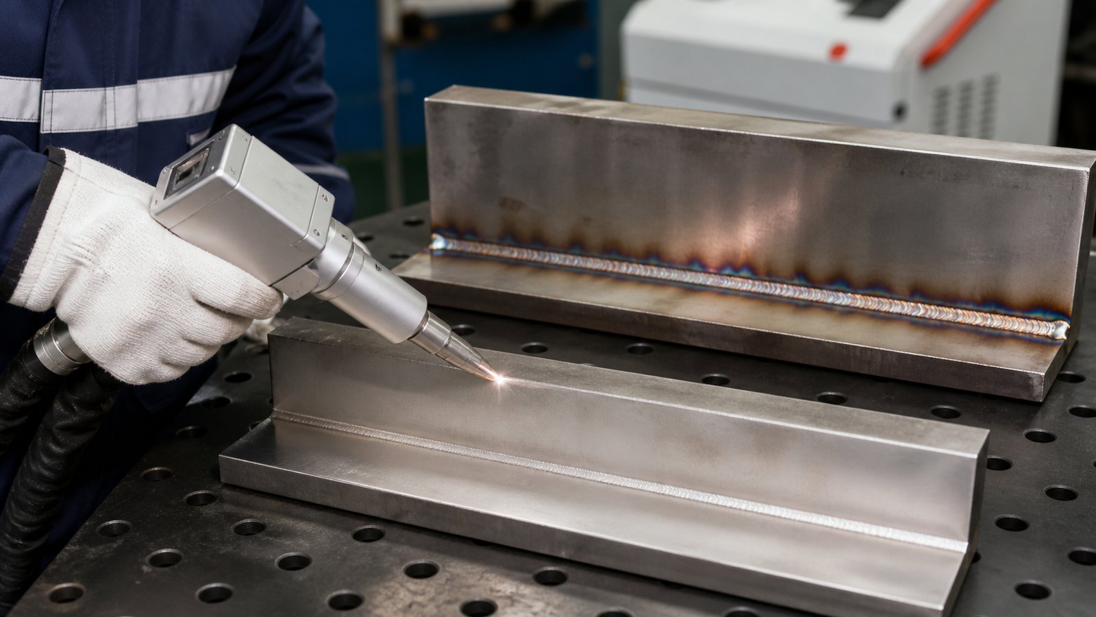 Laser Weld Seam Cleaning for Stainless Sheet Metal Parts