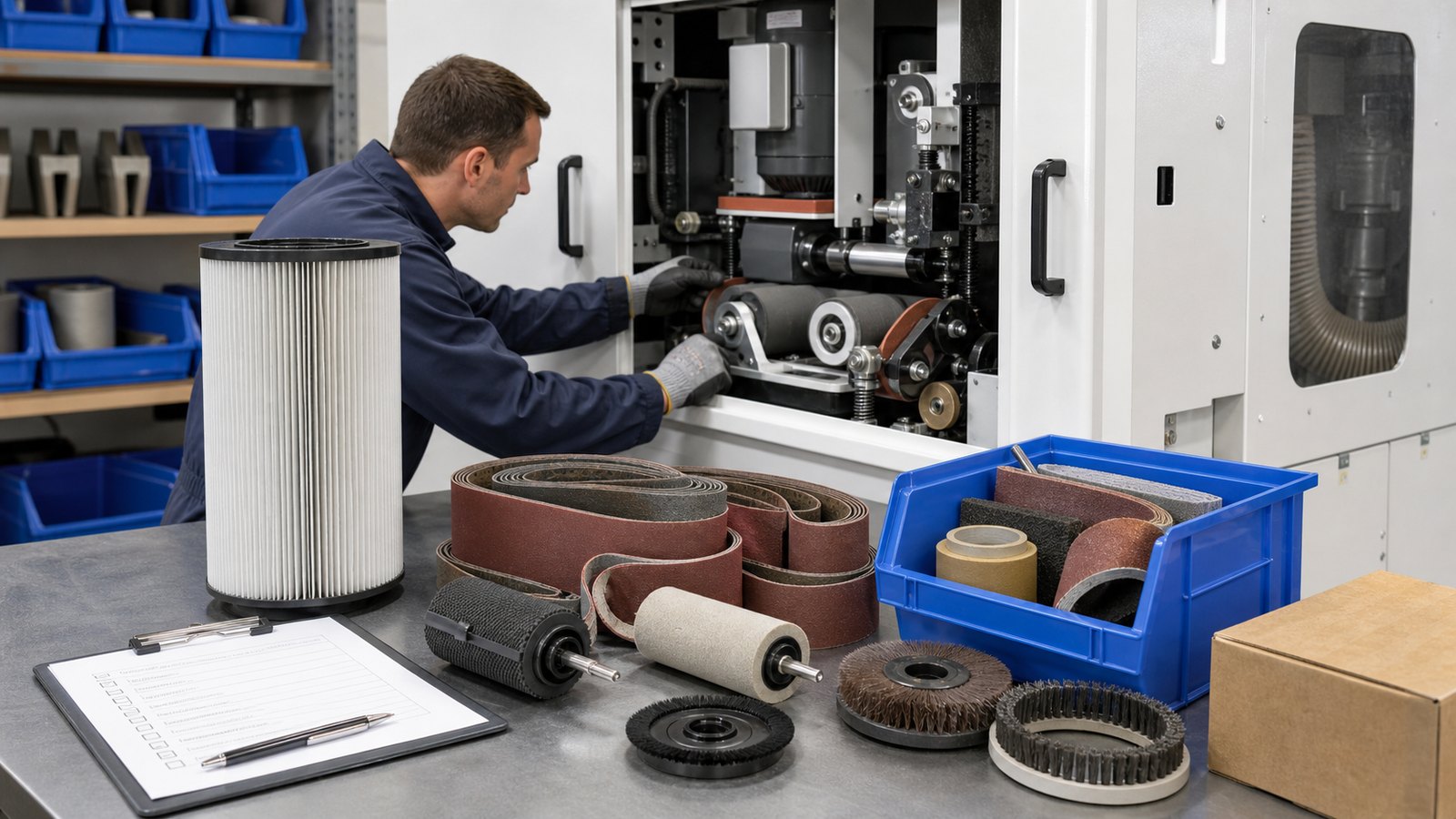 Preventive Maintenance and Spare Parts for Deburring Lines