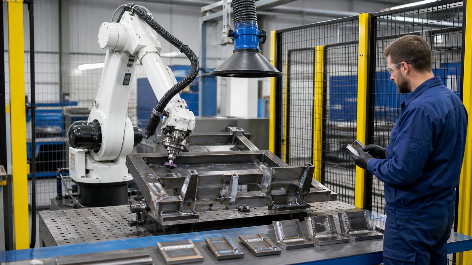 Robotic Grinding Process Development Before Automation Investment