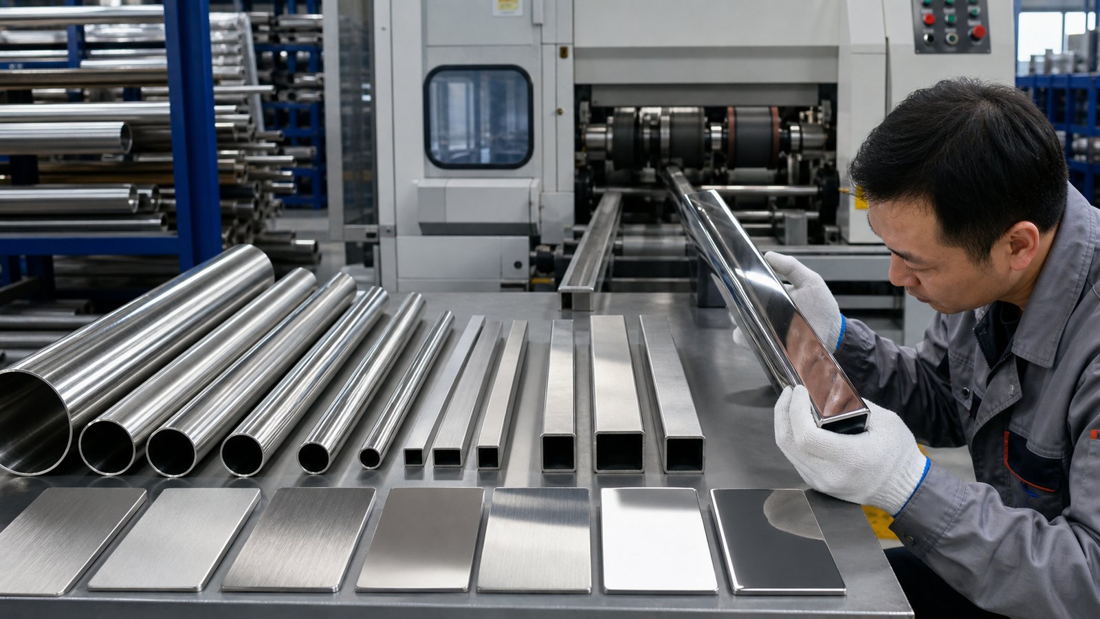 Round and Square Tube Polishing: Finish Selection for Visible Metal Products