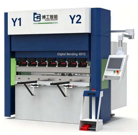 Compact BOGONG all-electric press brake configuration