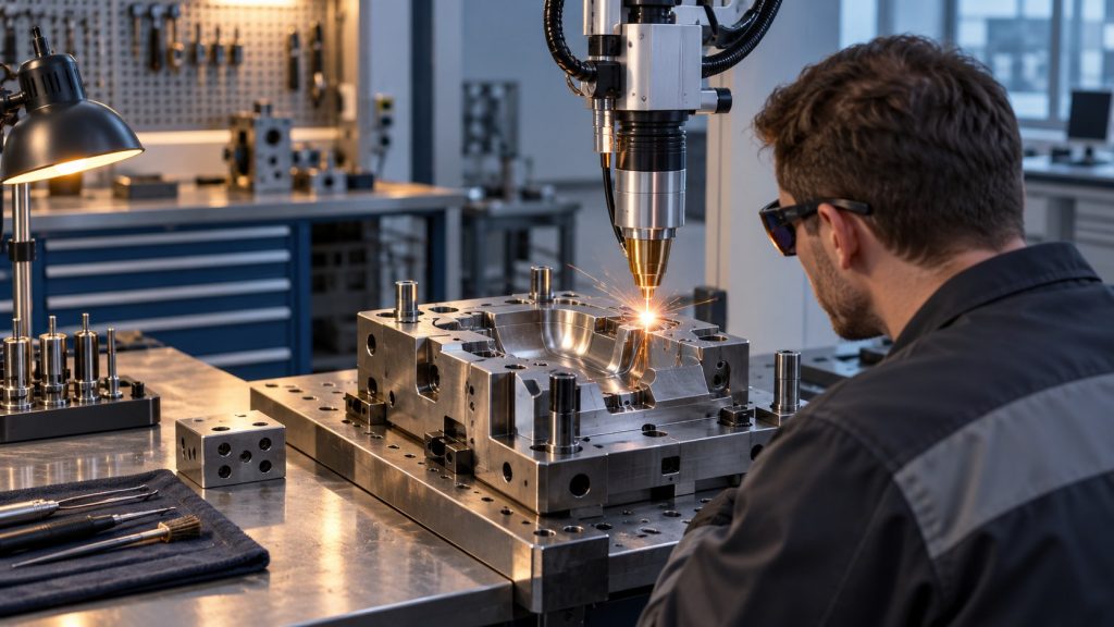 Mold Laser Welding for Controlled, Targeted Mold Repair