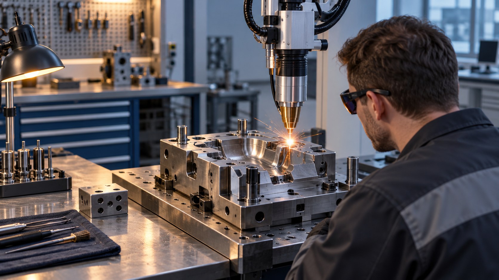 Mold Laser Welding for Controlled, Targeted Mold Repair