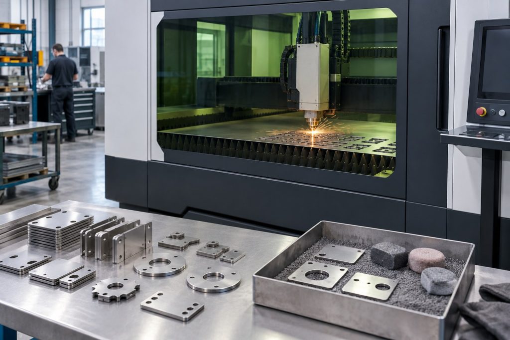 Small-Format Fiber Laser Cutting: Confirm the Route Before Deburring